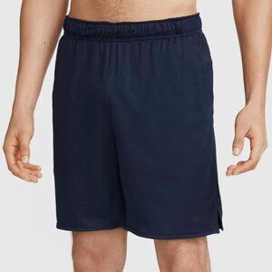 Nike Dri-FIT 7" Unlined Mens Totality Running Training Tennis Yoga Shorts Navy